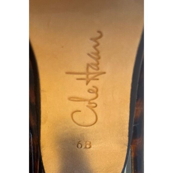 Cole Haan Brown Tortoise Shell Patent Leather Pumps Heels, Size 6 (US) - Picture 10 of 11